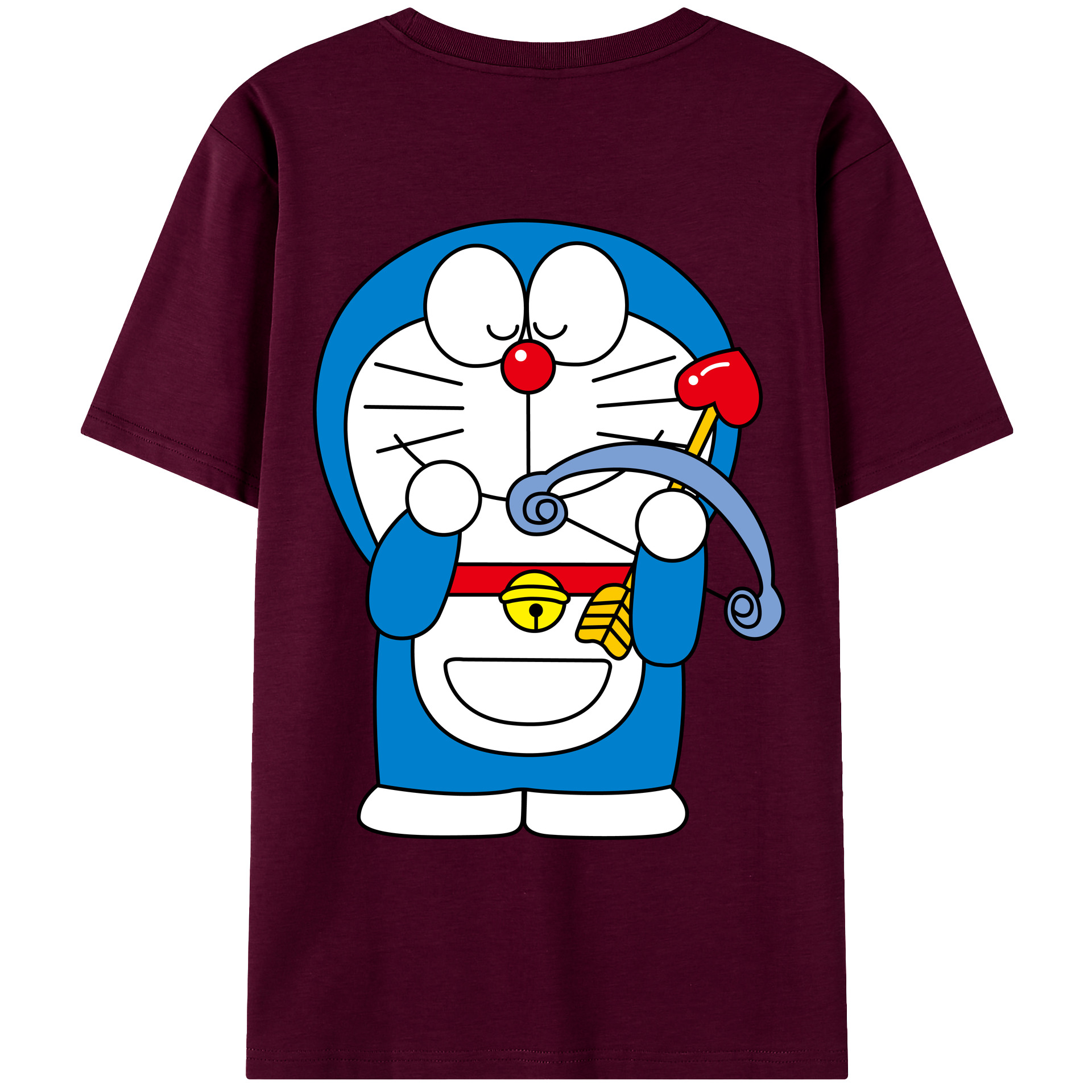 （画像用） ドラえもん Doraemon レディース半袖Tシャツ(バックプリント)